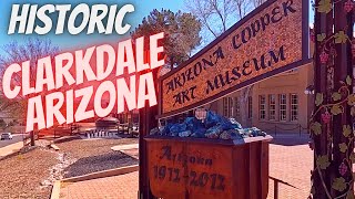 Historic Clarkdale Arizona  Copper Museum [upl. by Hna]