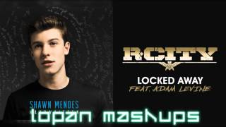 Locked Aftertaste  Shawn Mendes vs R City ft Adam Levine Mashup [upl. by Haig]