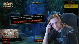 Ahmpys Death during Race to World First amp Sodapoppins reaction [upl. by Inverson]