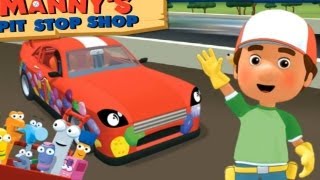 HANDY MANNY  Mannys Pit Stop Shop  Disney  COMPLETE game for kids [upl. by Ettevahs]