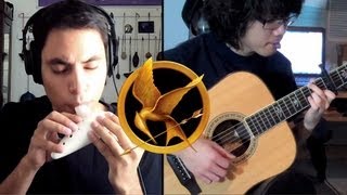 Hunger Games  Safe and Sound  OcarinaGuitar Cover [upl. by Fionna]