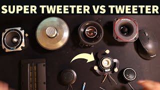 Super tweeter vs Tweeters Best tweeter test [upl. by Oirobil]