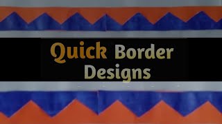 BULLETIN BOARD BORDER DECORATION IDEAS PART 3  Easy Soft Board Borders unique board borders [upl. by Bascio]