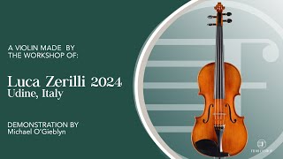 Luca Zerilli Workshop Violin Udine Italy 2024 [upl. by Asirralc]