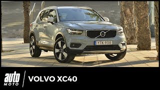 2018 Volvo XC40 ESSAI  Bouillant nordique avis prix concurrentes [upl. by Nalrah]