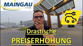 MAINGAU erhöht die Preise DRASTISCH Wieder eine Ladekarte die wegfällt [upl. by Rexana94]