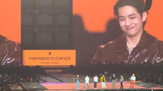 BTS 방탄소년단  Closing Speech  Permission to Dance on Stage 2022 at Las Vegas [upl. by Trueman874]