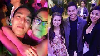 Jakbie Sweet Moments Jak Roberto Barbie Forteza and Sanya Lopez at the GMA Anniversary Party [upl. by Iram]