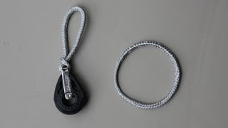 How to splice a Dyneema loop [upl. by Moyna]