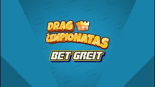 Drag Čempionatas bet Greitai  Reportažas 1 [upl. by Aaren972]