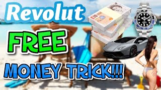 REVOLUT £300 FREE MONEY TRICK  WORKING 2022 [upl. by Ern]