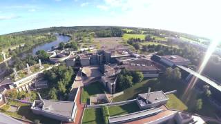 Trent University Aerial Tour in Peterborough Ontario [upl. by Aissyla]