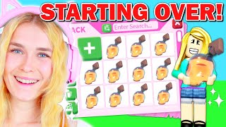 Starting Over With 100 SUGAR SKULL POTIONS In Adopt Me Roblox [upl. by Adnalahs]