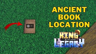 Where is the Ancient Book in King Legacy  Ancient Book King Legacy 📙 [upl. by Beatrice]