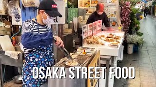 OSAKA Japan Street Food Tour [upl. by Ytsim]