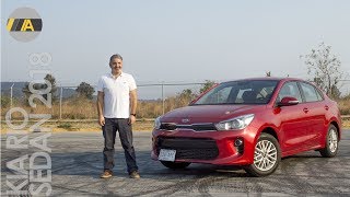 Kia Rio Sedán 2018  el más completo de los sedanes subcompactos [upl. by Tesler]