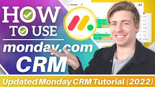 Mondaycom CRM Tutorial for Beginners  FeaturePacked amp UserFriendly CRM Software [upl. by Alroy]