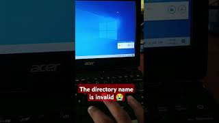 The directory name is invalid 😭 harddrive invalid fyp technical [upl. by Eelarat]
