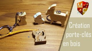 DIY Porteclés en bois [upl. by Acinej]