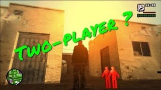 GTA San Andreas Definitive Edition  How To Play TwoPlayer COOP [upl. by Ynttirb]