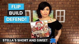 Hadrians Wall Board Game  Stellas Short and Sweet Overview [upl. by Hola650]