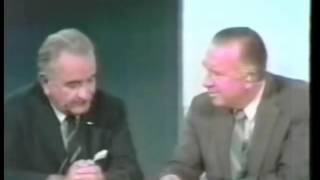 Apollo 11 The Space Program and World Peace  LBJ with Walter Cronkite at Apollo 11 Launch [upl. by Teerprug391]