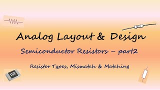 Semiconductor resistors part 2 [upl. by Blackmore]