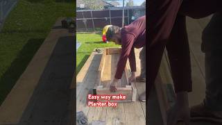 Easy way make the planter box garden gardendecorating planterbox [upl. by Standing462]