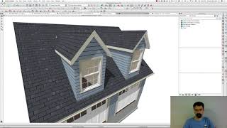 Modeling Dormer Walls Properly [upl. by Oruam]