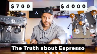 700 vs 4000 Espresso Machine Comparison  How much should you spend on an espresso machine [upl. by Notaek]