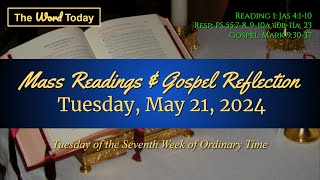 Todays Catholic Mass Readings amp Gospel Reflection  Tuesday May 21 2024 [upl. by Phonsa757]