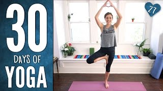 Day 27  Flexible Fearless amp FUN YOGA  30 Days of Yoga [upl. by Anasiul404]