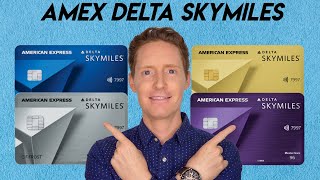 Which AMEX Credit Card Is Better The Delta SkyMiles Platinum or Amex Gold Card [upl. by Ffilc185]