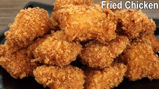 Crispy Fried Chicken Recipe  Easy Cheap and Spicy Chicken Fry [upl. by Atel]