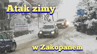 Atak zimy w Zakopanem [upl. by Leafar]