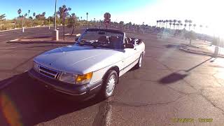 1989 Saab 900 Turbo Convertible 5 speed [upl. by Irahc]