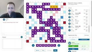 Scrabble game with commentary no468 [upl. by Nolahs501]