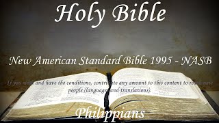 English Audio Bible  Philippians COMPLETE  New American Standard Bible 1995 NASB [upl. by Notxarb591]