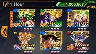 PvP GangsDragon Ball Legends  1 Hour PvP [upl. by Anohs]