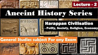 Indus Valley Civilisation  1  Polity Society Economy Religion  Lucent Gk  Ancient History [upl. by Oilalue]