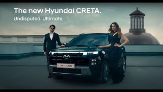 The AllNew Creta  Undisputed Ultimate hyundaicreta sharukhkhan deepikapadukone [upl. by Calendre]