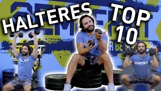 TOP 10 Exercícios de Halteres TODOS os MÚSCULOS [upl. by Rechaba77]