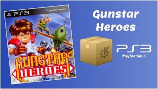 Gunstar Heroes PKG PS3 [upl. by Munford]