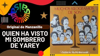 🔥QUIEN HA VISTO POR AHI MI SOMBRERO DE YAREY por ORQUESTA ORIGINAL DE MANZANILLO  Salsa Premium [upl. by Ranilopa830]