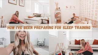 how ive been preparing for sleep training  taking cara babies ABCs [upl. by Amzaj]