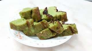 Resepi bingka pandan aka kuih bakar [upl. by Areta127]