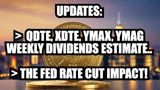 YieldMax amp Roundhill ETFs Announce Weekly Dividends  Fed Rate Cut Impact [upl. by Aneekal574]