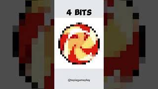 64 bits 32 bits 16 bits 8 bits 4 bits 2 bits 1 bit 12 bit 14 bit  Candy 0m N0m shorts [upl. by Harrie]