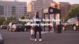 YoungBoy Never Broke Again  Drawing Symbols Official Lyrics [upl. by Natsrik386]