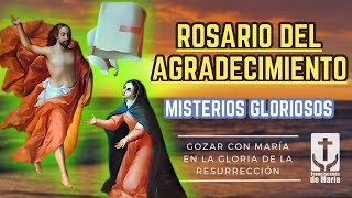 Rosario del Agradecimiento  Misterios de Gloria Miércoles y Domingo  Franciscanos de María [upl. by Barna]